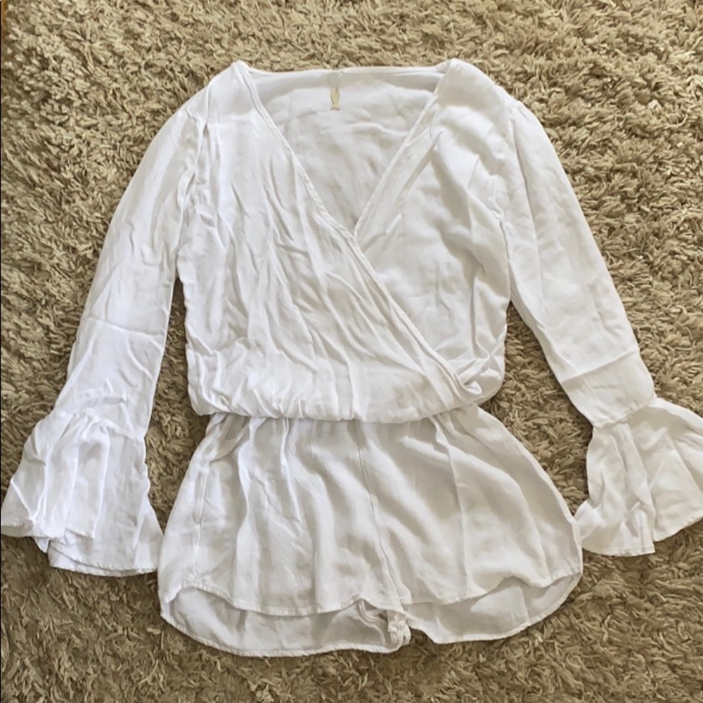 White Indah romper